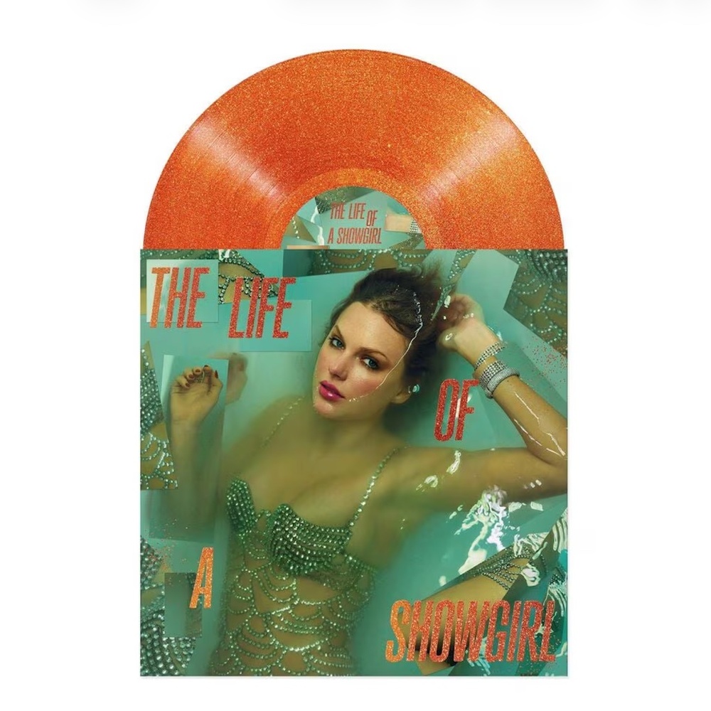 TAYLOR SWIFT SEALED vinyl record from her 12th album, The Life of a Showgirl!